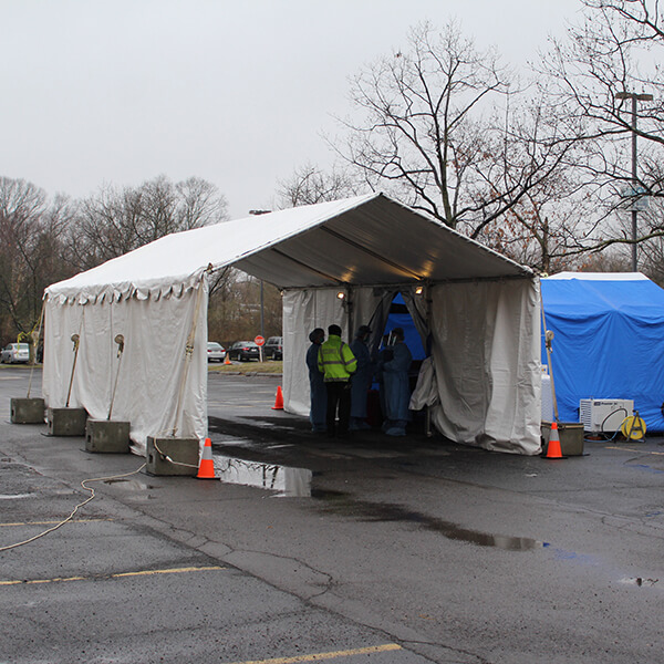 vallei Garantie zwavel Emergency Tent Rentals Long Island, NY, NJ & CT | COVID-19 Testing